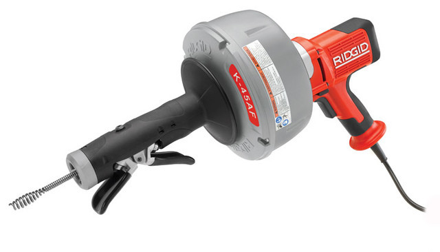 Прочистная машина на базе электродрели Ridgid К-45 AF для труб 30-75мм Прочистная машина Ridgid К-45 AF 30-75мм