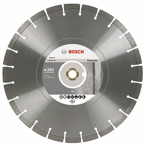 Алмазные отрезные круги по бетону Bosch Expert for Concrete Алмазные диски Expert for Concrete