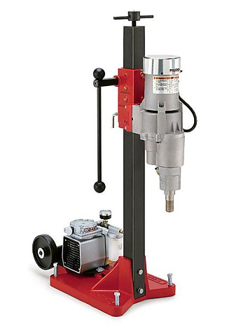 Установка алмазного бурения Ridgid RB-500 до 500мм по бетону Установка алмазного бурения Ridgid RB-500/3
