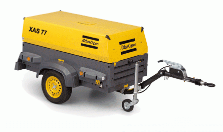 Дизельный компрессор Atlas Copco XAS 77 Dd Дизельный компрессор XAS 77 Dd