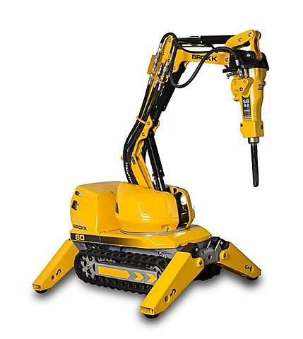 Радиоуправляемый робот для демонтажа Brokk 60 Робот для демонтажа Brokk 60