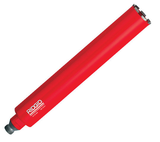 Алмазные коронки RIDGID сегментные, хвостовик 1/2" для ручных алмазных дрелей и небольших сверлильных установок Алмазные коронки RIDGID хвостовик 1/2"