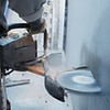 Резка бетонной стены